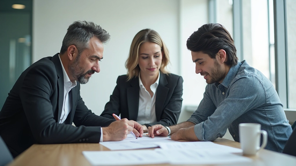 Команда специалистов проводит встречу по стратегии внедрения ИИ в ERP системы